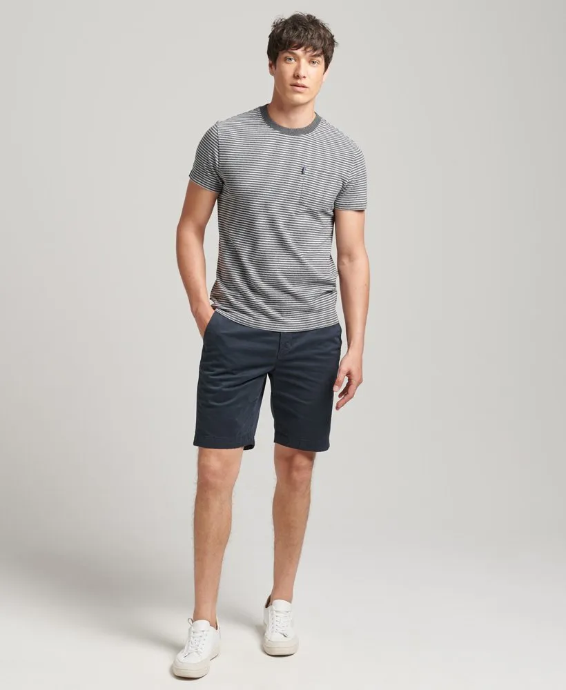 Superdry Organic Cotton Core Chino Shorts - Eclipse Navy