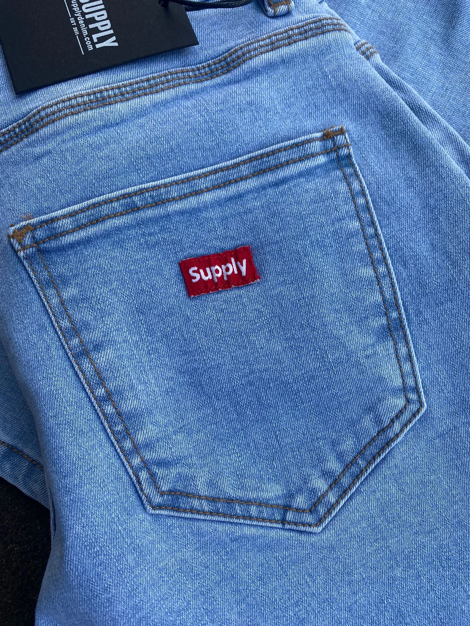 Supply Slim Fit Short Jeans