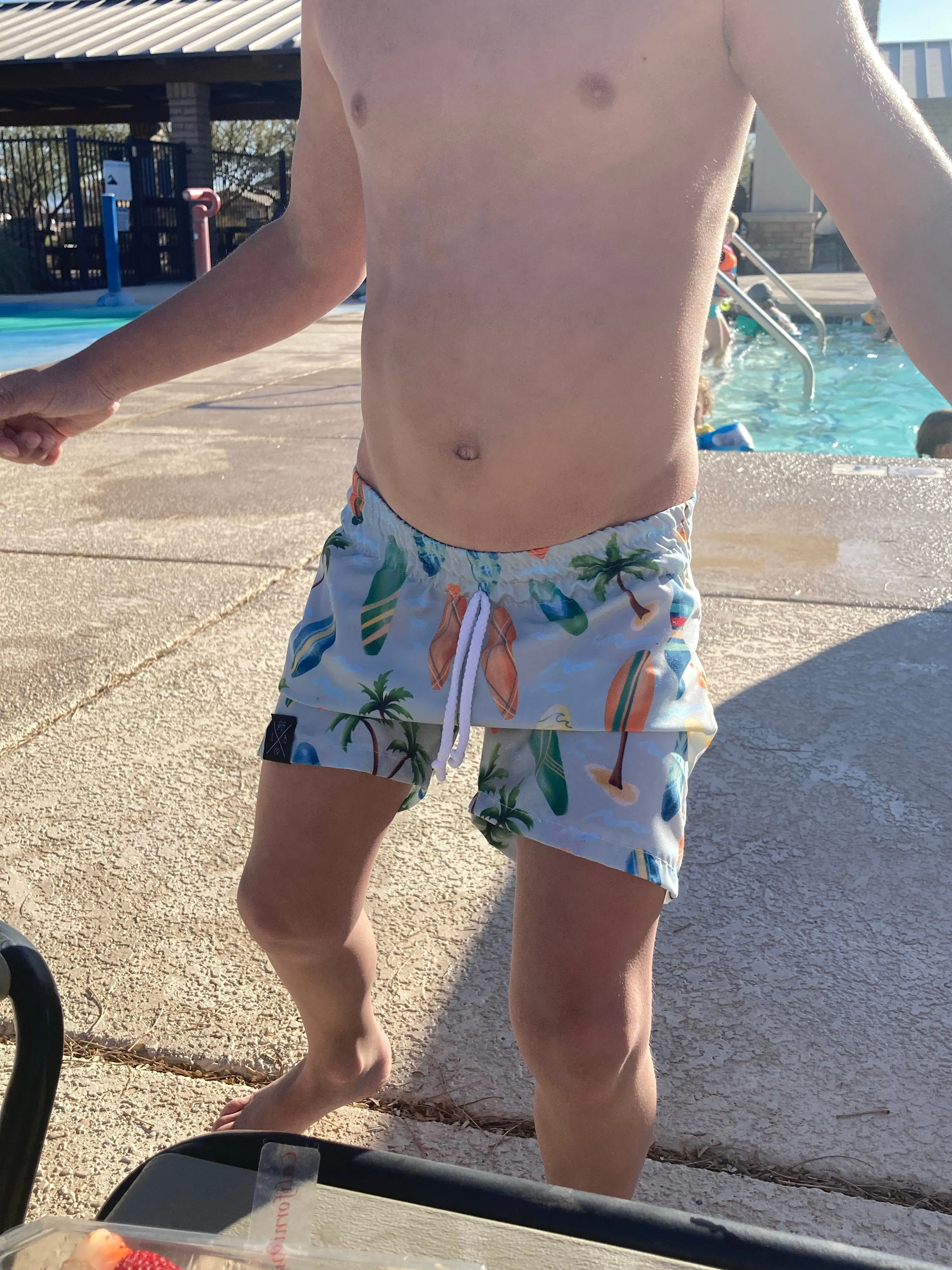 Surf Boards and Palm Trees Board Shorts