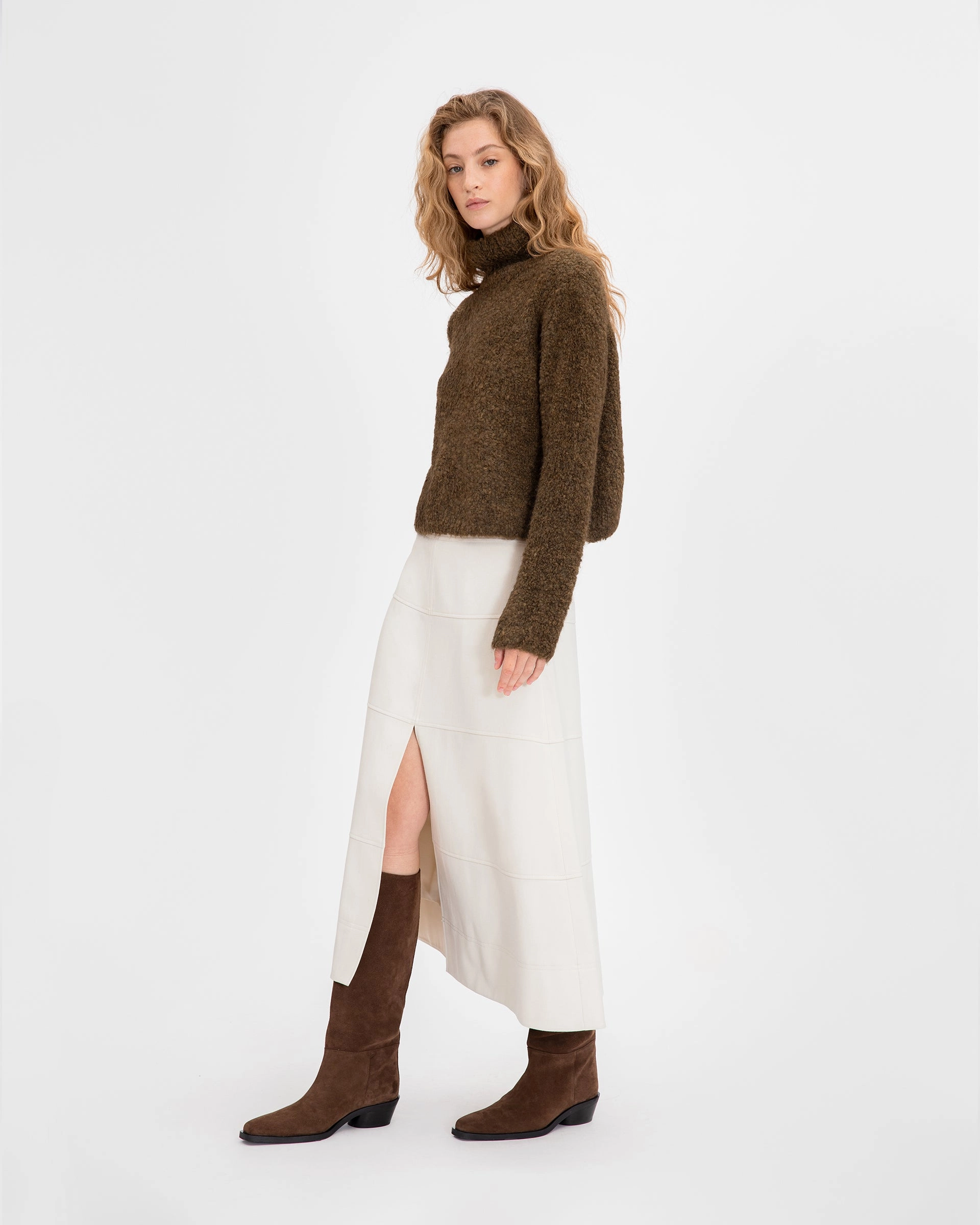 Loxley Sweater Quick Access Slit Reflective Logo Detail