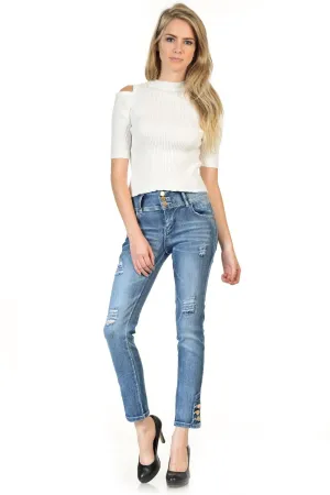 Sweet Look Premium Edition Women's Jeans - Push Up - Style N1245-R