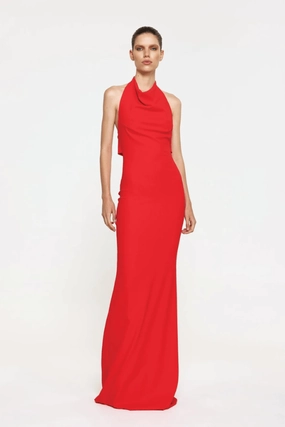 Event Perfect Comfy and Chic Sydney Gown Red