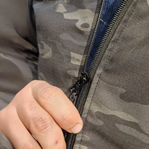 Tactical Jacket Black Multicam