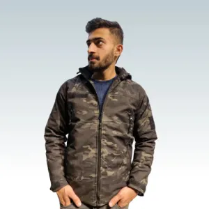 Tactical Jacket Black Multicam