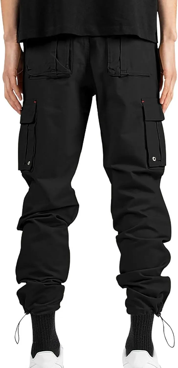 Tactical Pants for Men Outdoors Cargo Hiking Multi Pockets Work Pants Relaxed Fit Stretch Quick Dry
