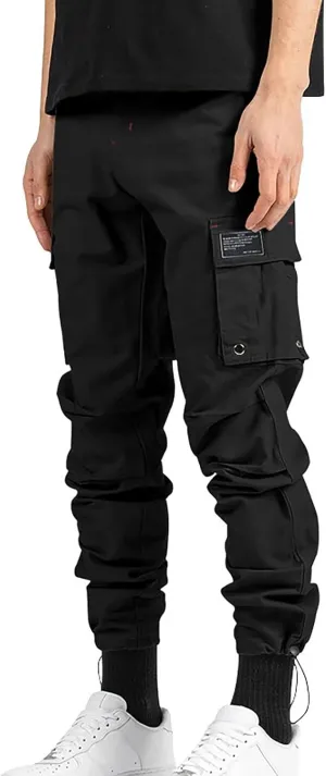 Tactical Pants for Men Outdoors Cargo Hiking Multi Pockets Work Pants Relaxed Fit Stretch Quick Dry