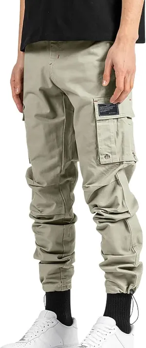 Tactical Pants for Men Outdoors Cargo Hiking Multi Pockets Work Pants Relaxed Fit Stretch Quick Dry