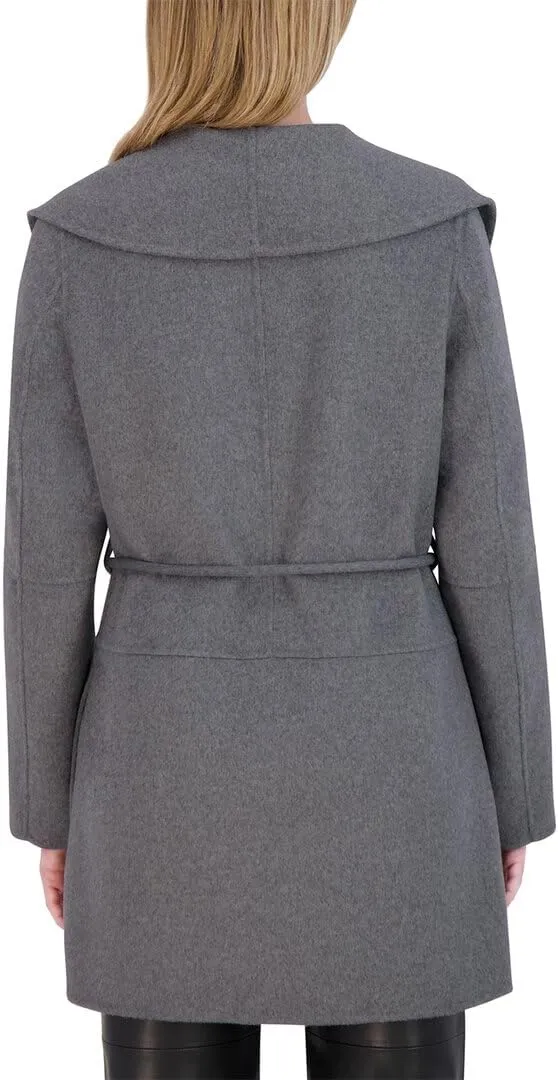 Tahari Double Face Wool-Blend Coat