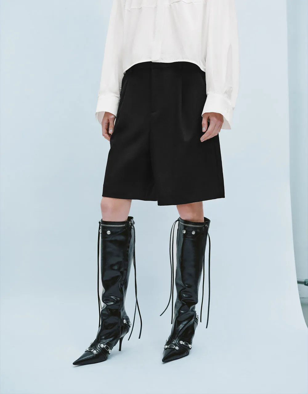 Tailored Loose Shorts