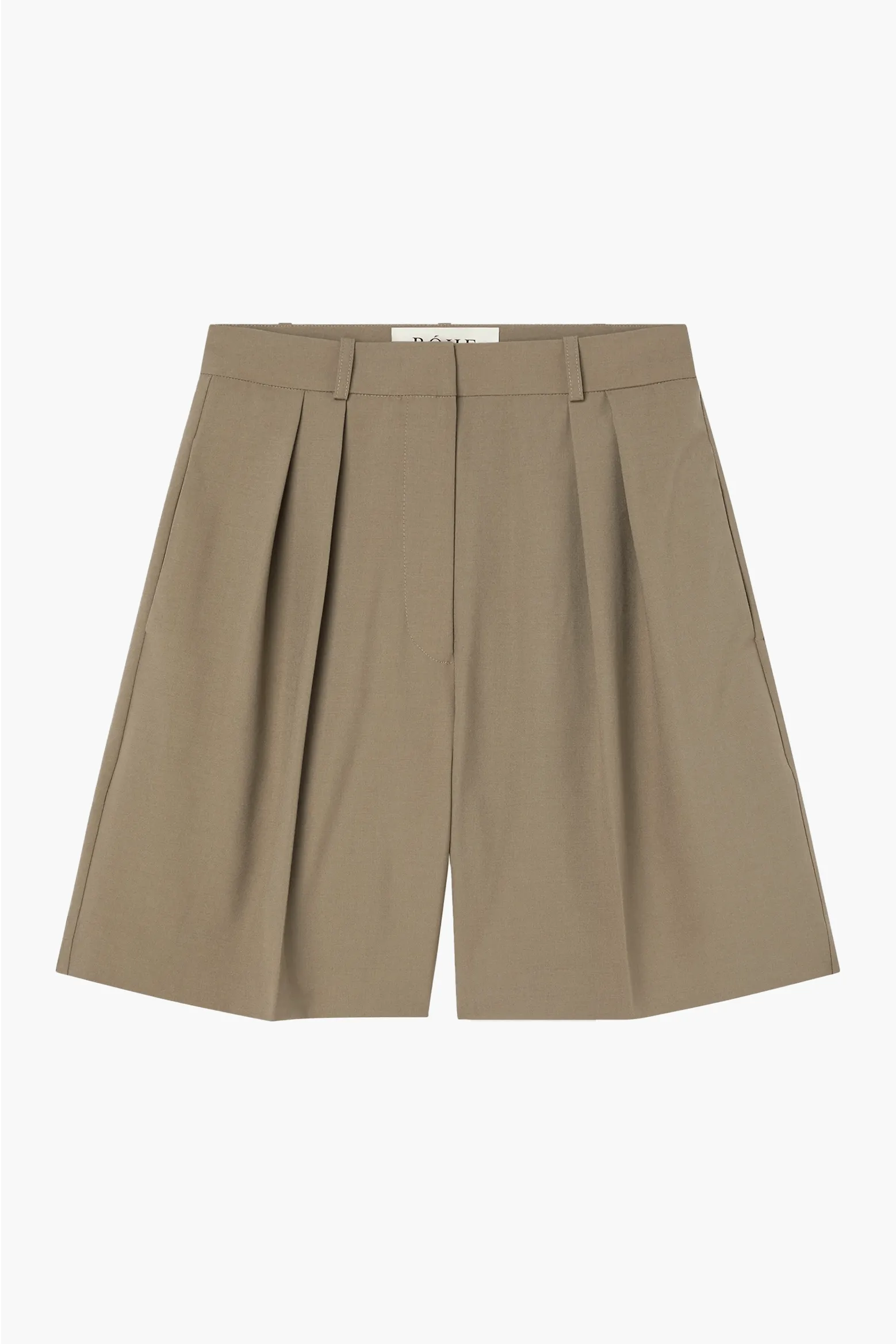 TAILORED WIDE LEG SHORTS