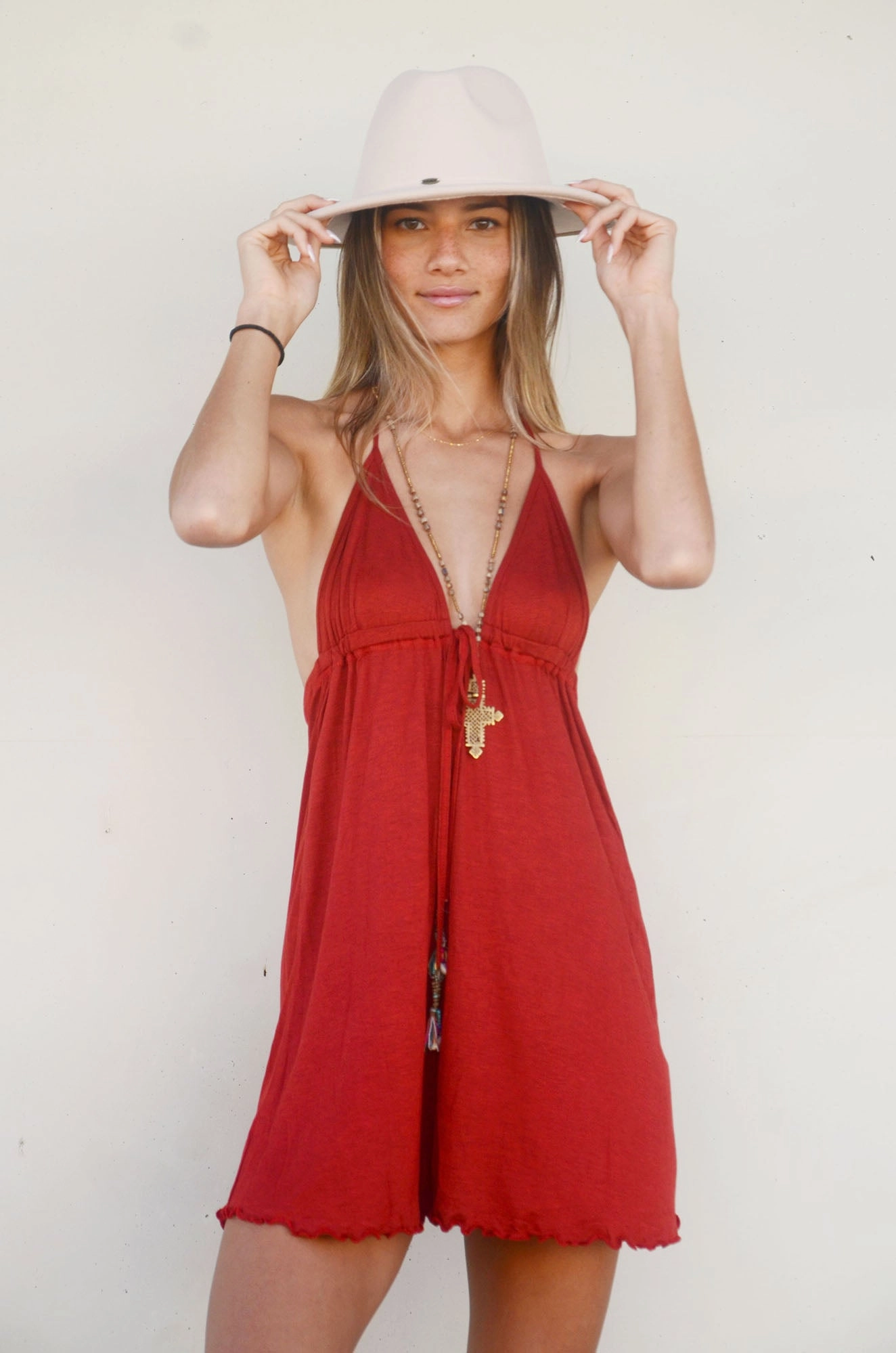 Happiness Mini Dress Sleek Feel Smart Tones