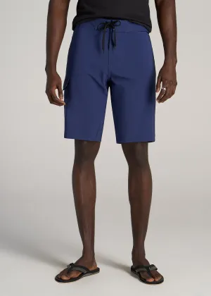 Tall Board Shorts for Men in Midnight Blue