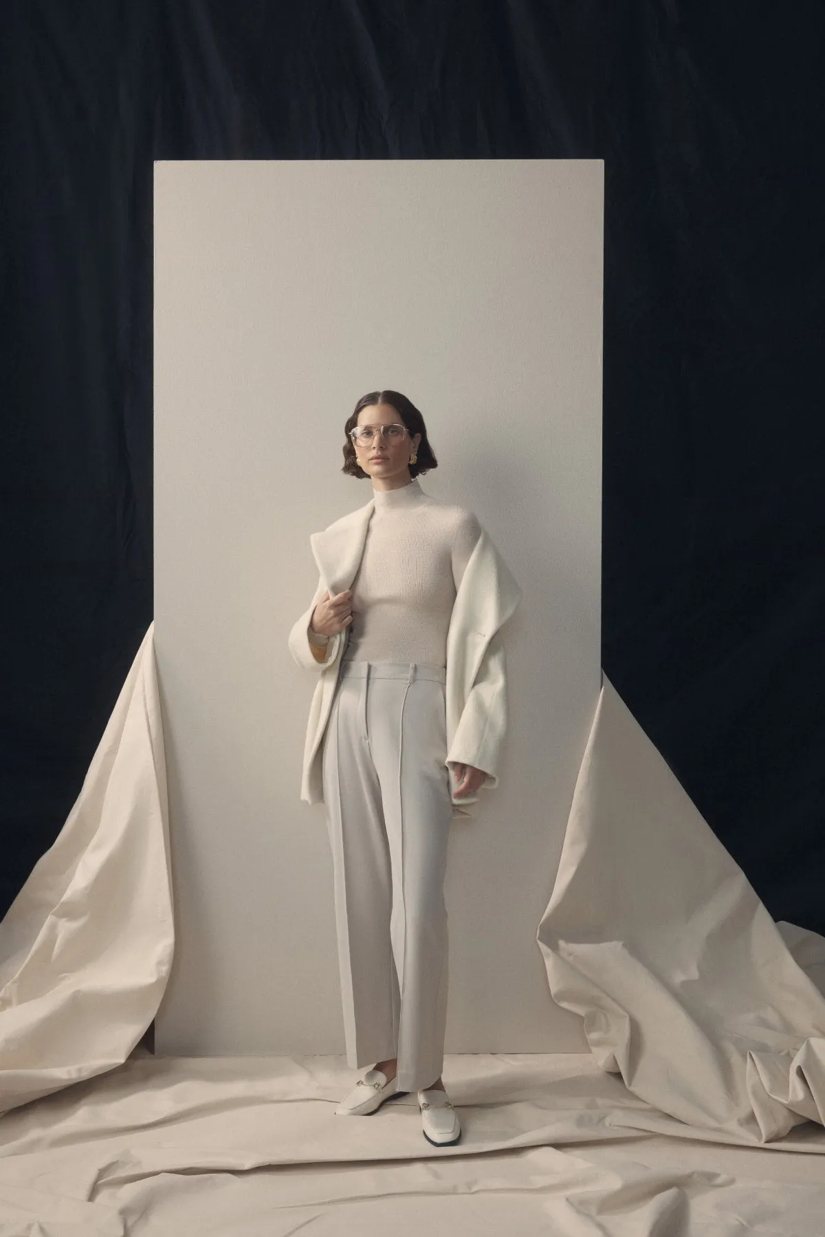 Tate Wide Leg Pant - Stone