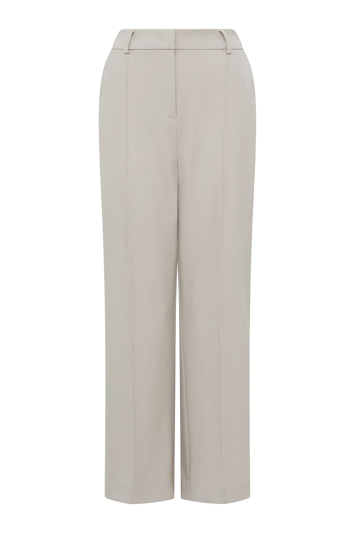 Tate Wide Leg Pant - Stone
