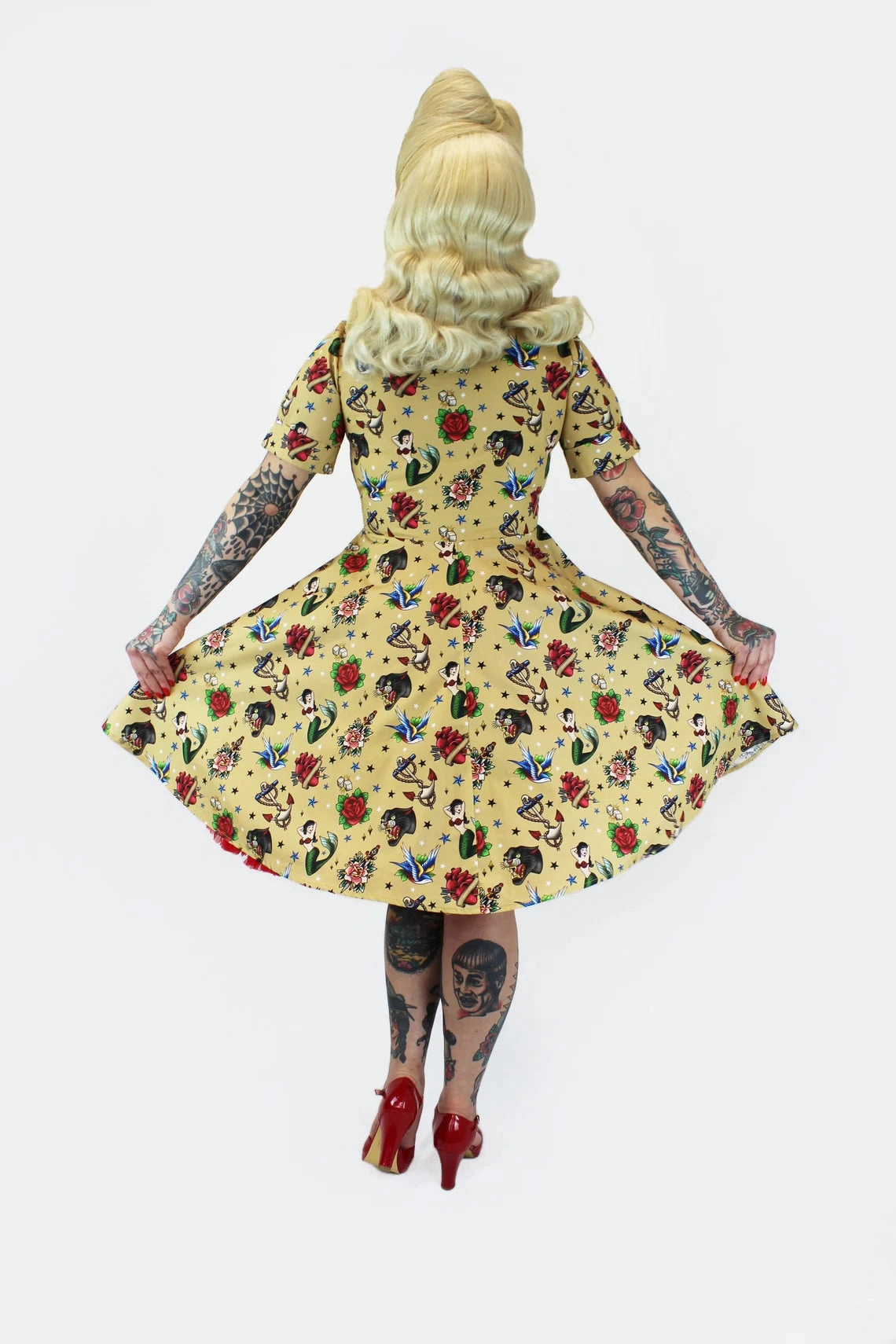 Tattoo Art Vintage Inspired Dress #TACD Sophisticated cocktail dress