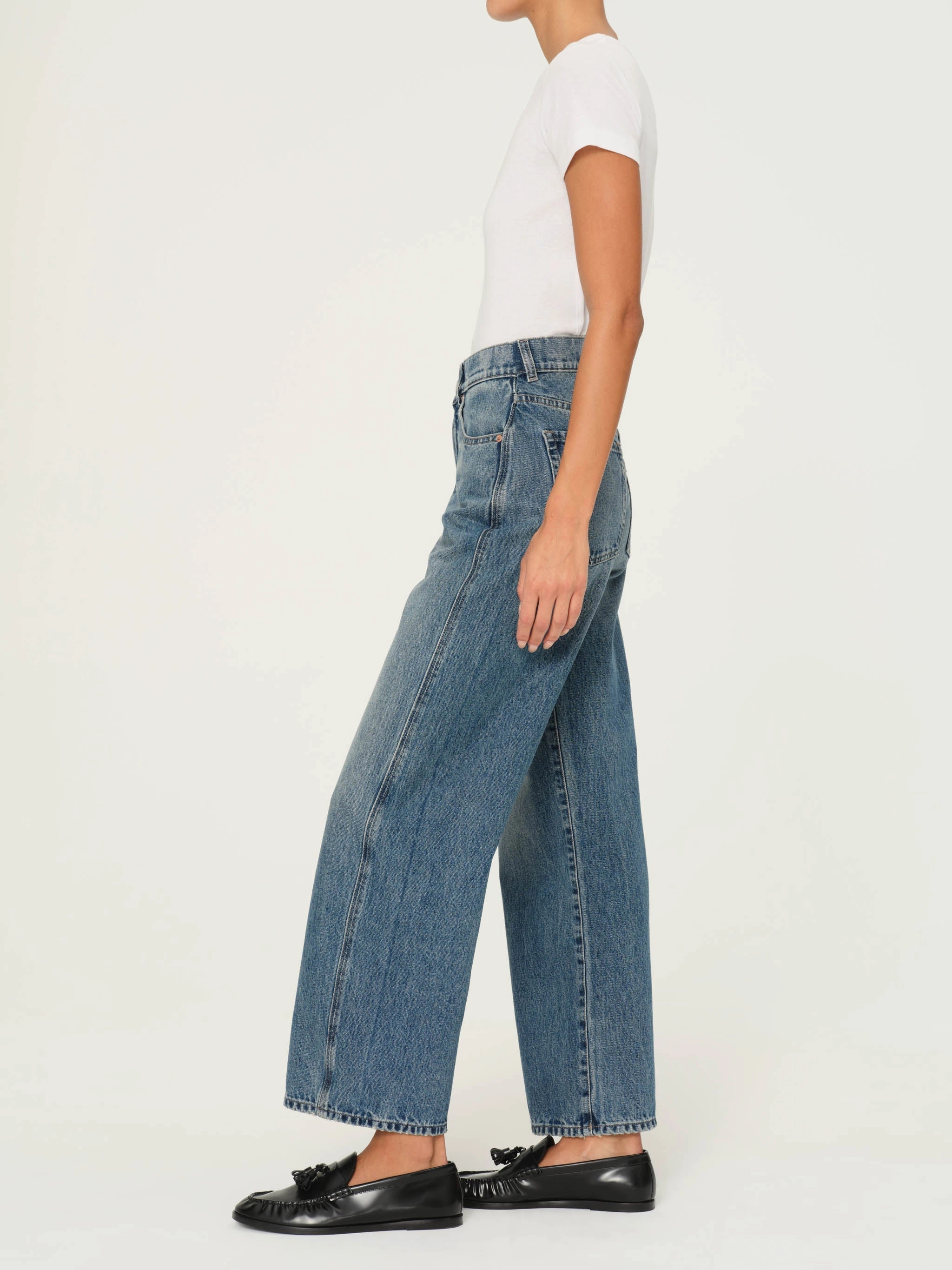 TAYLOR ULTRA HI CROP Tight Fit Eco Friendly Dye