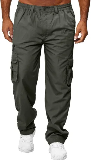 TCticos para 686 Everywhere Pants Mens Cowboy Pants Men Casual Relaxed Fit Baggy Men's Relaxed Fit Straight Duck Jean Cargo Flannel Lined Jeans C-Green