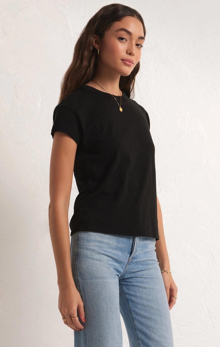 MODERN SLUB TEE Stretchy Top