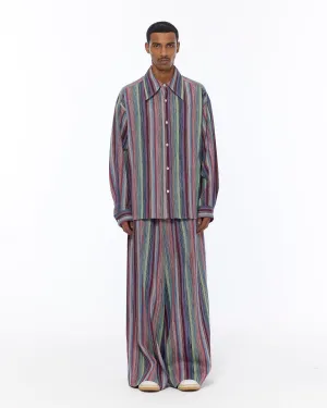 The Large Collar Shirt : Stripe 197