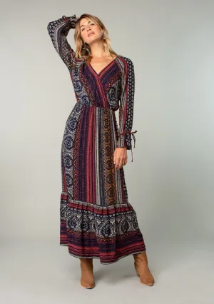 The Luke Bohemian Print  Maxi Dress