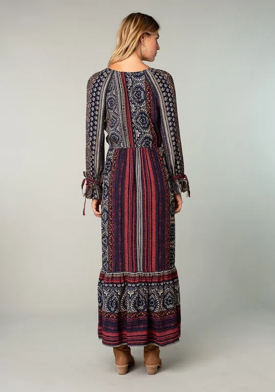 The Luke Bohemian Print  Maxi Dress