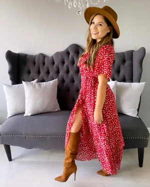 The Merlot Wrap Dress [S-L]