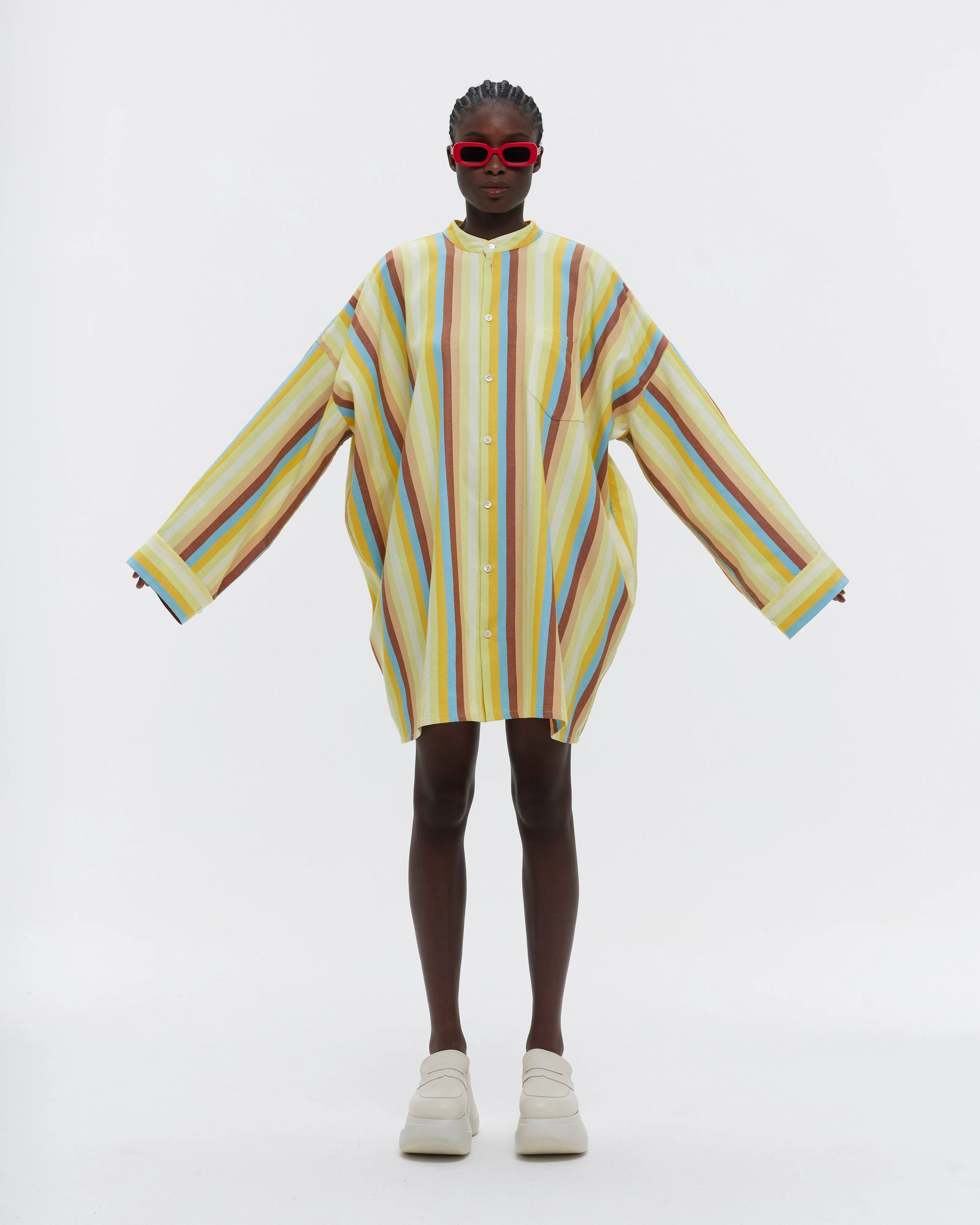 THE OVERSIZED SHIRT : STRIPE 41