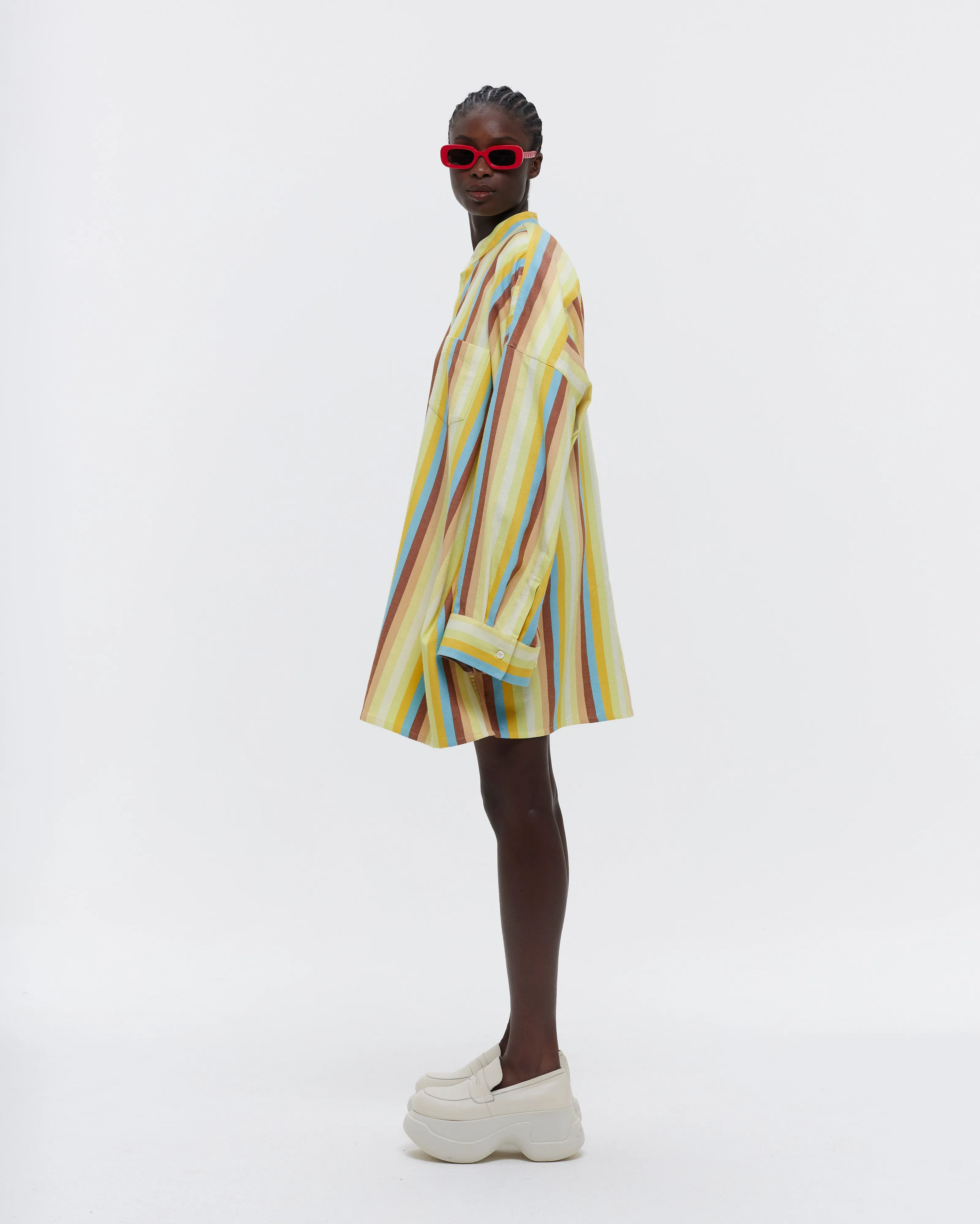 THE OVERSIZED SHIRT : STRIPE 41