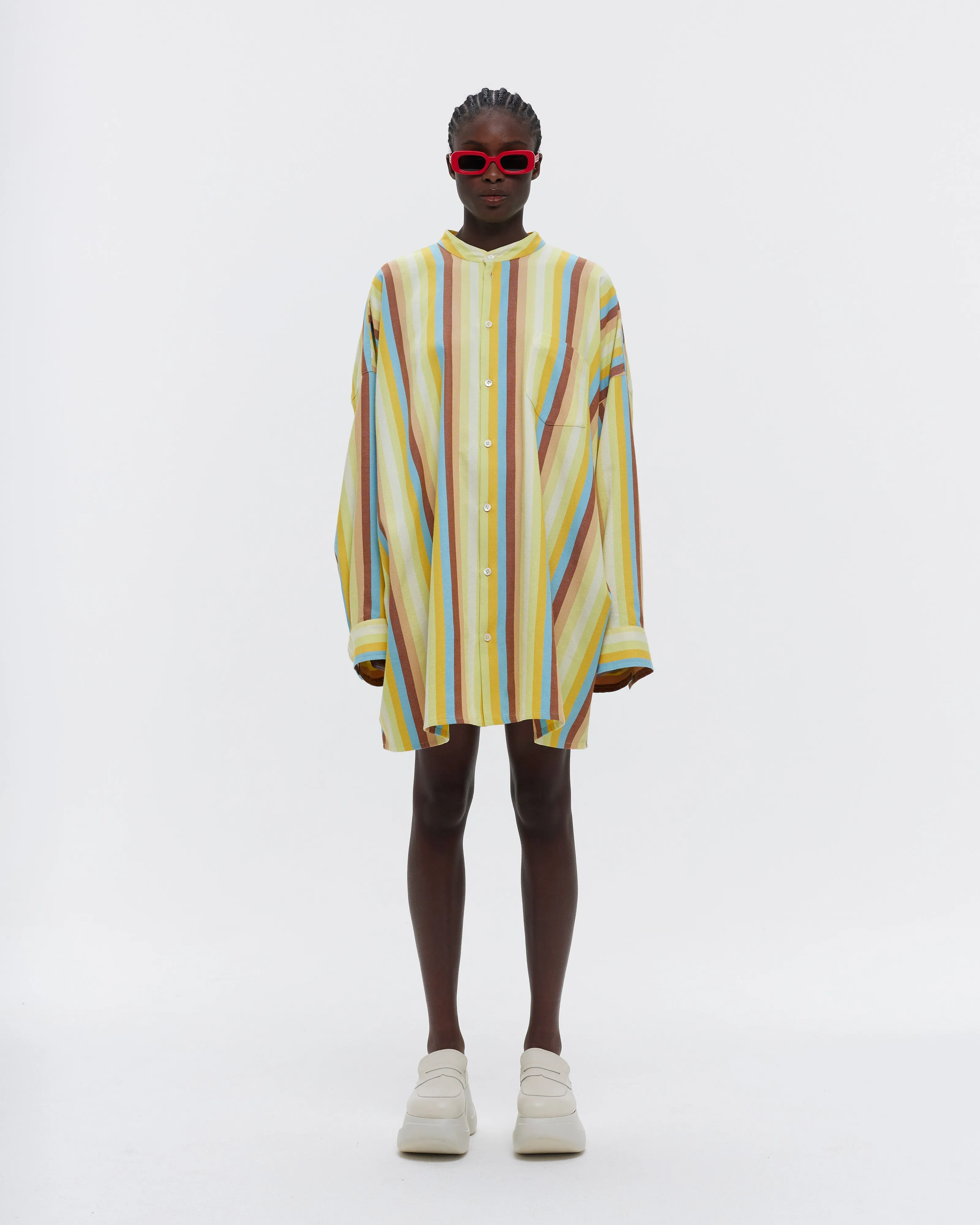 THE OVERSIZED SHIRT : STRIPE 41