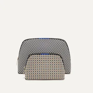The Vanity Set - Black and White Micro Check