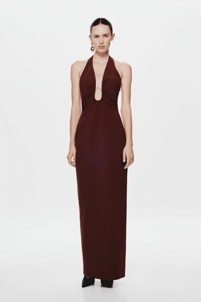 The 'Alusia' Dress Port Comfortable Waistband