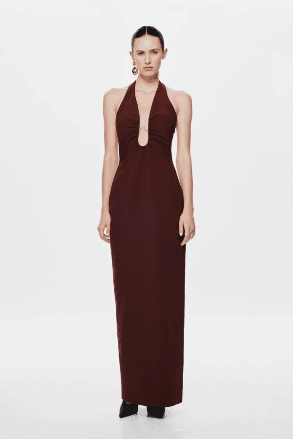 The 'Alusia' Dress Port Comfortable Waistband