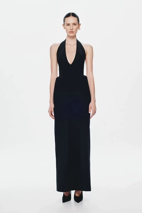 The 'Delta' Suiting Dress Black Urban Chic