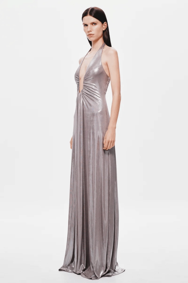 Youthful Feel The 'Jennifer' Foil Jersey Cinder