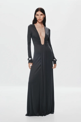 The 'Jennifer' Long Sleeve Dress Vulcan Polished Design