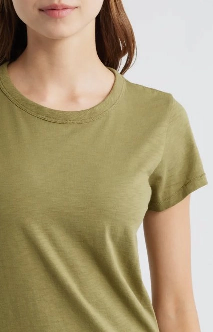 Breathable3DKnit The Slub Tee Olive