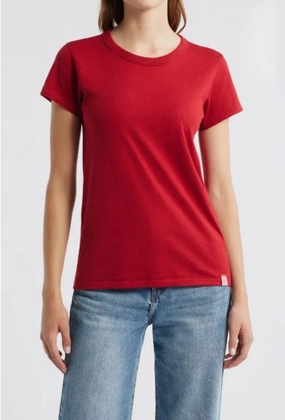 The Slub Tee Ruby MultiFunctionalPockets Sustainable Waterproofing