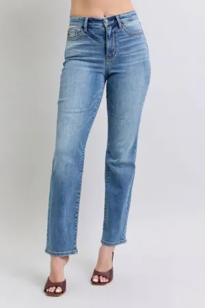 Thermal Lined Straight Leg Jeans