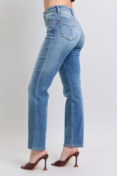 Thermal Lined Straight Leg Jeans