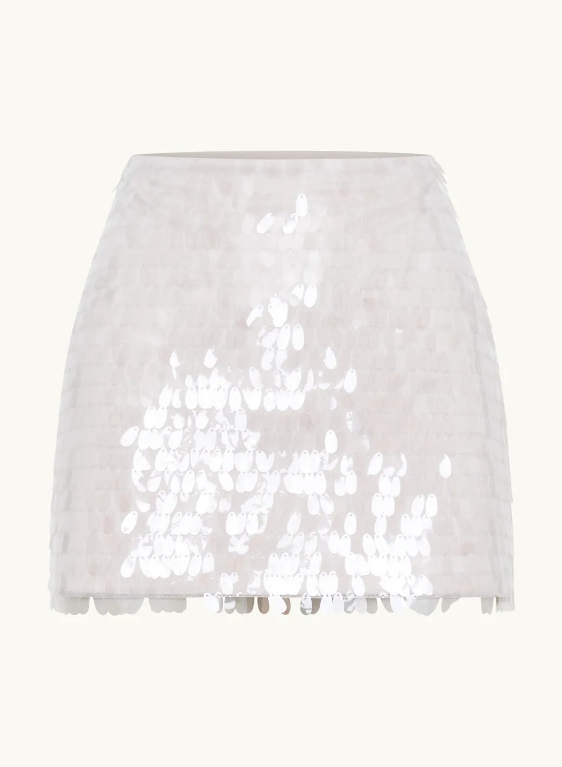 Third Form Luminous Skirt in CREAM