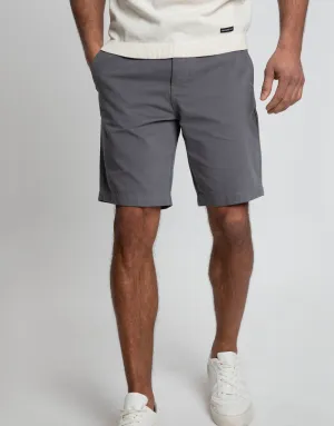 Threadbare Southsea Cotton Chino Shorts Slate - 850
