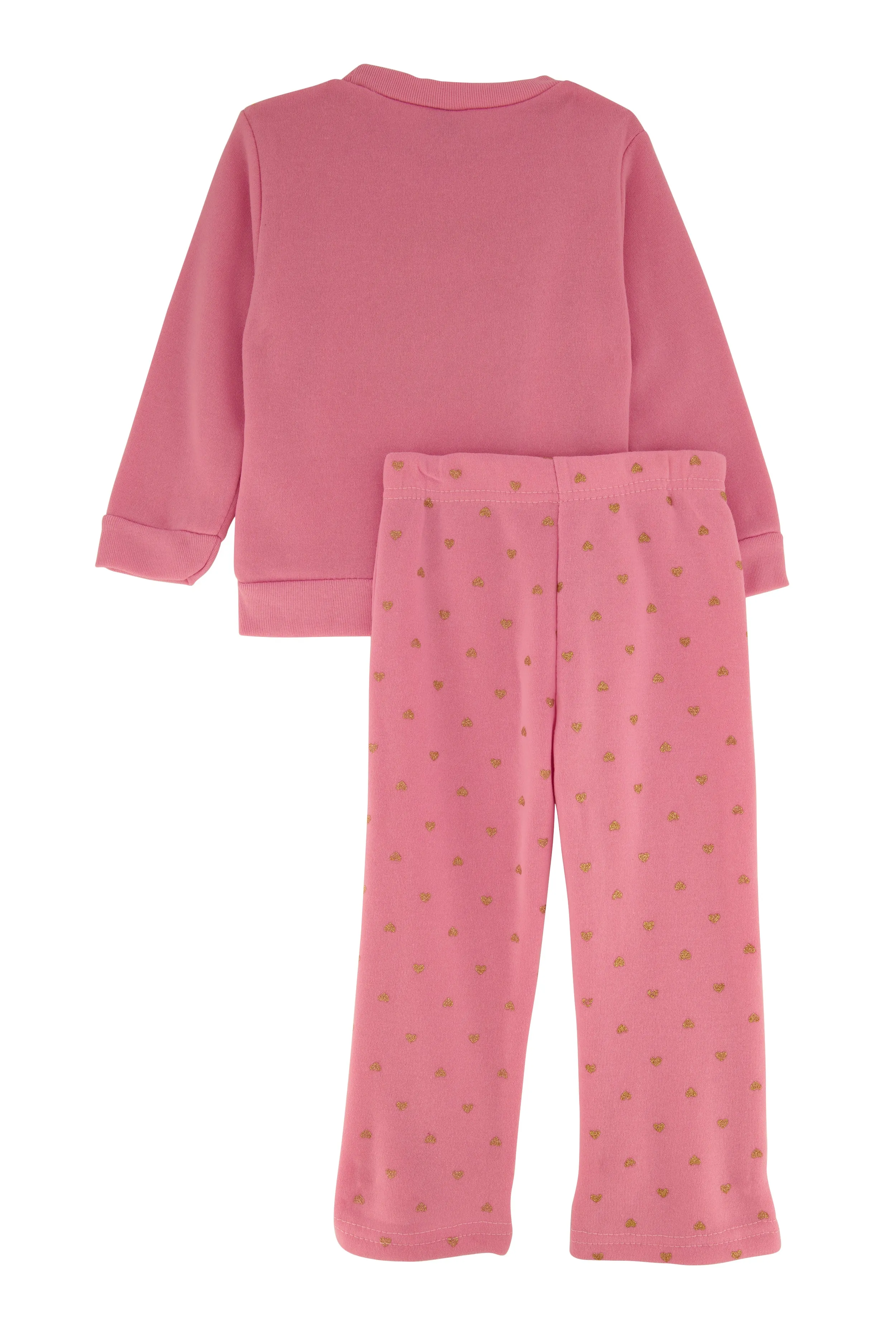 Toddler Girls Kindness Heart Graphic Sweatshirt and Sweatpants