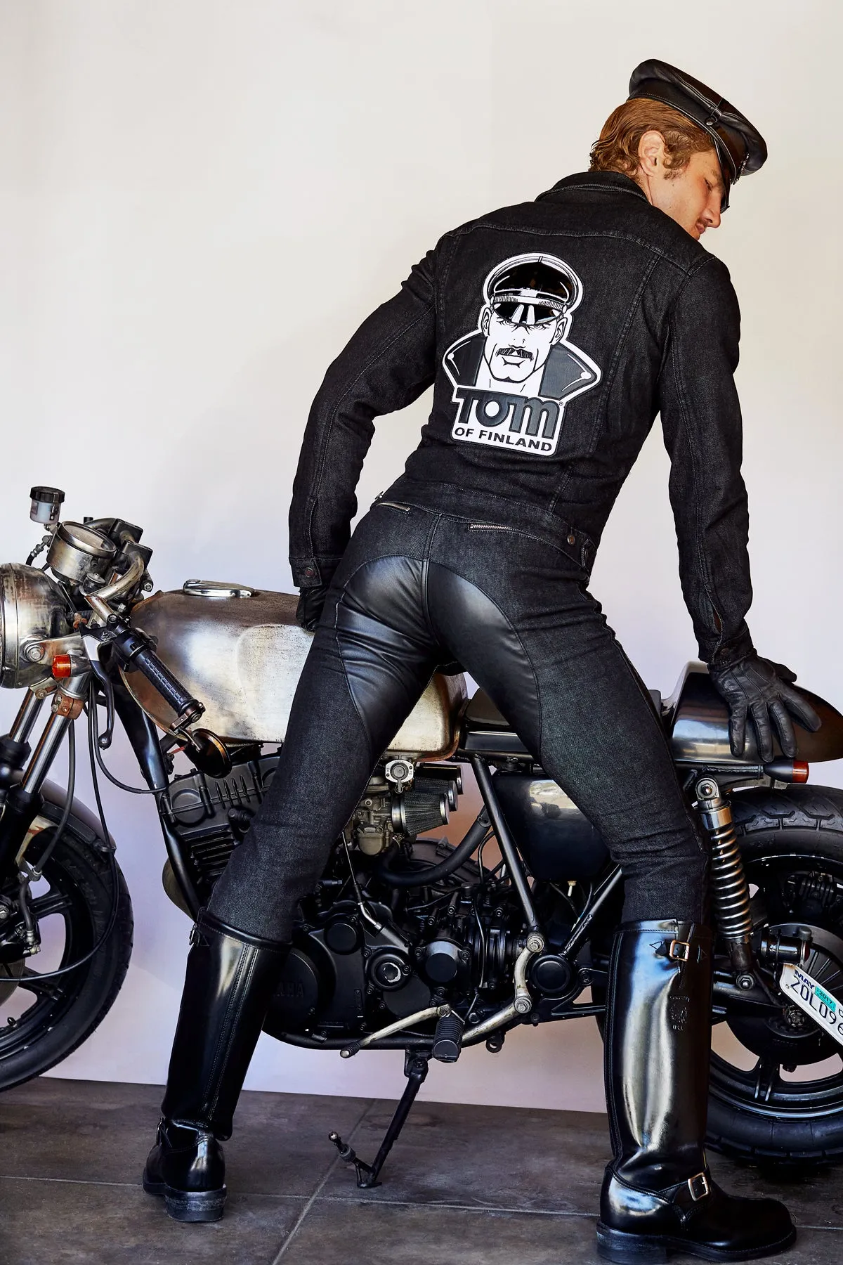 TOM OF FINLAND X CELLBLOCK 13 TOM FACE PATCH