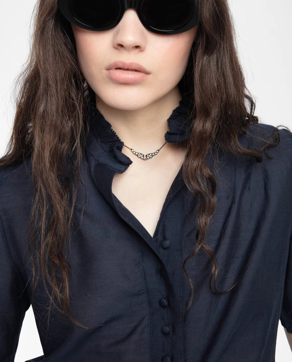 Topher Tomboy Top Encre Warm Fabric