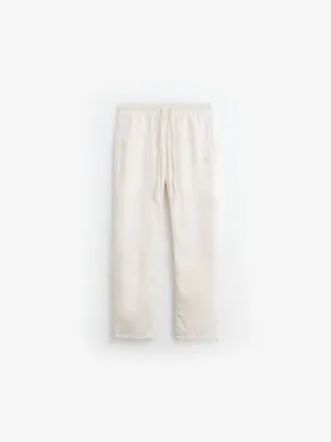 Track Pants - Cream White