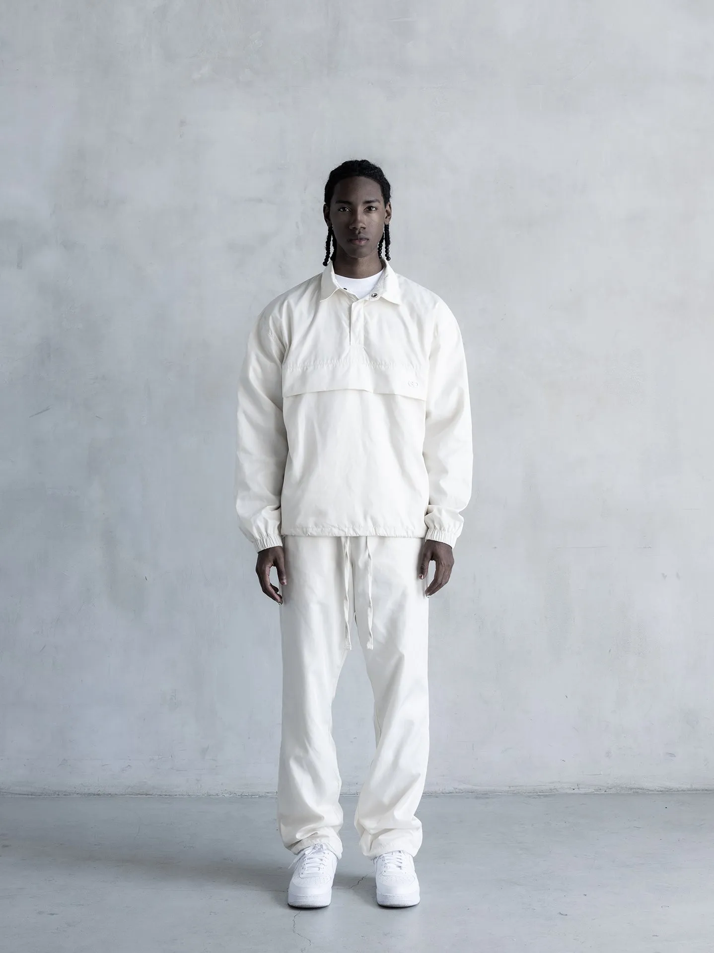 Track Pants - Cream White