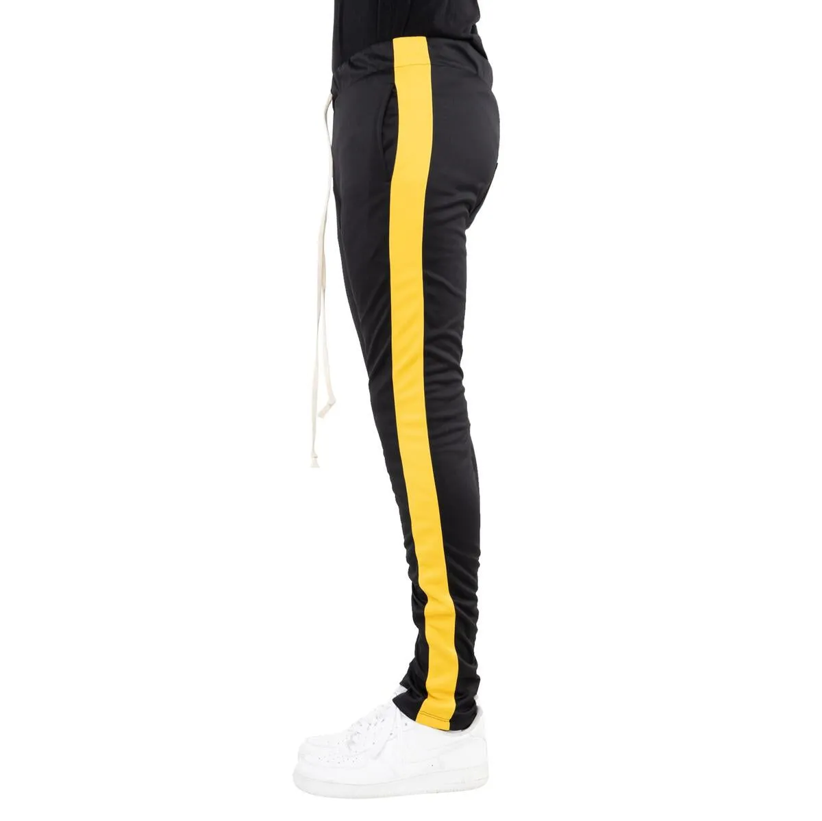 Track Pants In Black/Yellow