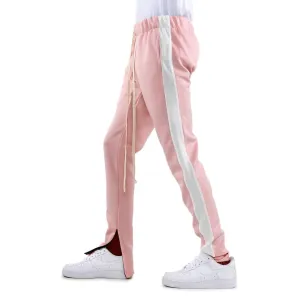 Track Pants In Dust Pink/White