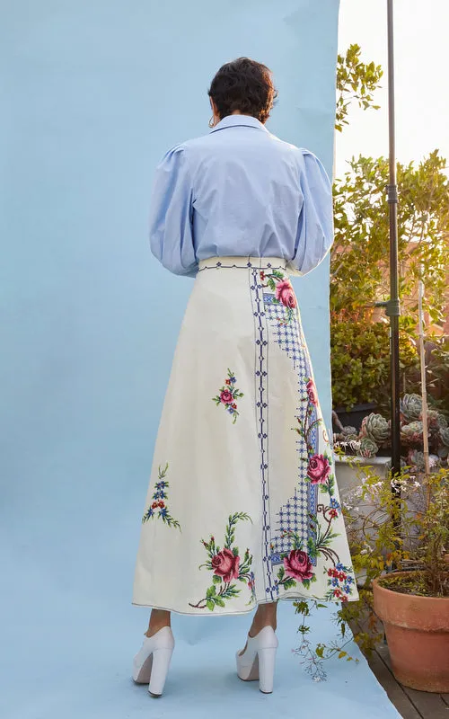 transformation a-line skirt
