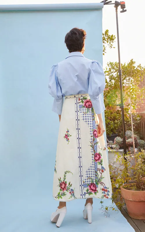 transformation a-line skirt